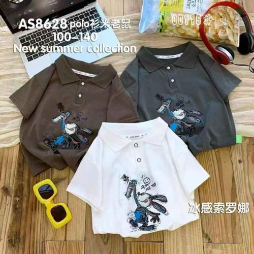 Футболка SunnyTot (100-140) AS8628 black (лето) SunnyTot AS8628 black