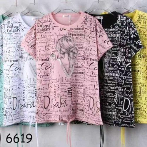 Футболка JJF (one size) 6619 mix (лето) JJF 6619 mix