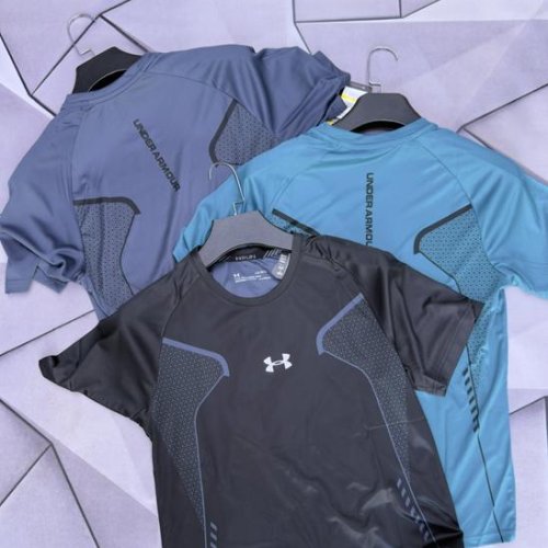 Футболка Rassul (L-3XL) 66183 grey (лето) Rassul 66183 grey