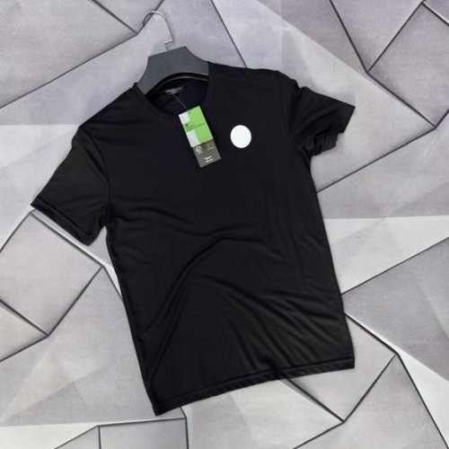 Футболка Rassul (S-2XL) 66243 black (лето) Rassul 66243 black