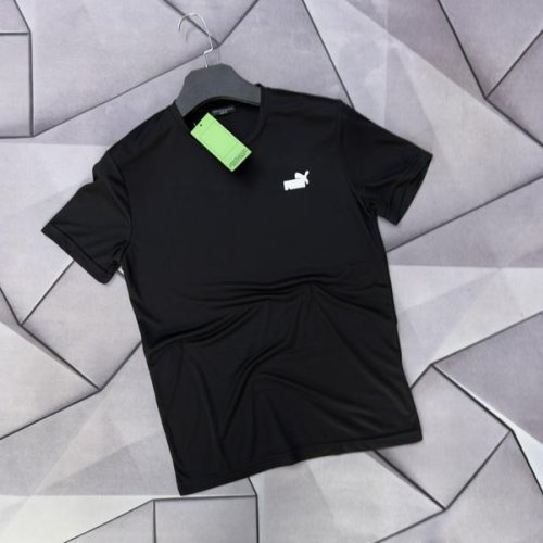 Футболка Rassul (S-2XL) 66256 black (лето) Rassul 66256 black