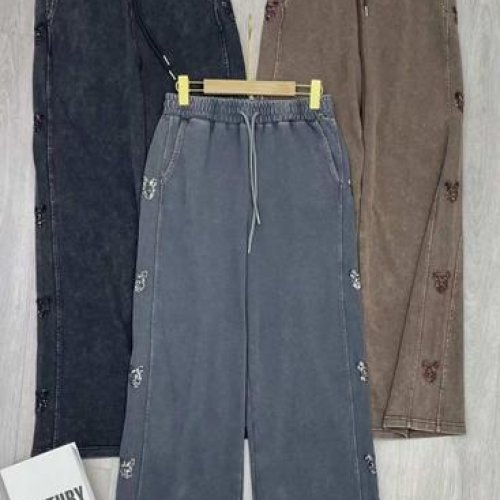 Штаны Шаолинь (M-XL) 81877 brown (деми) Шаолинь 81877 brown