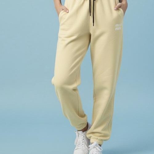 Штаны спорт Annet (S-L) AZ0187 yellow (деми) Annet AZ0187 yellow