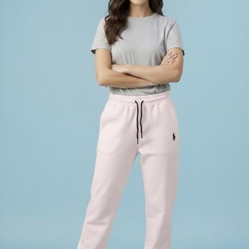 Штаны спорт Annet (S-L) AZ0188 pink (деми) Annet AZ0188 pink