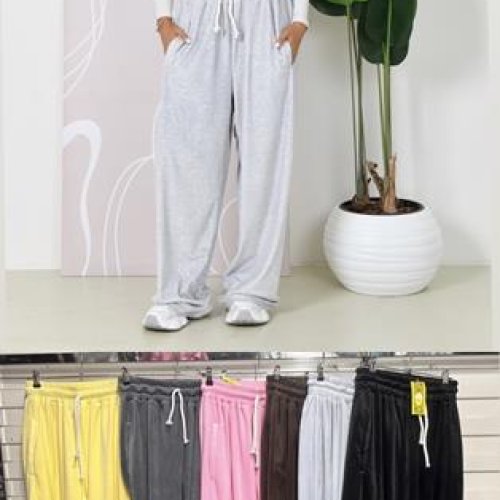 Штаны спорт Annet (42-48) MA257 pink (деми) Annet MA257 pink
