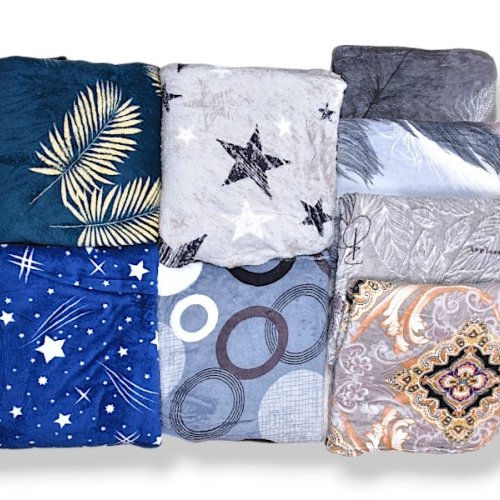 Плед Obuv OK2 (200*230) 18130 (12519) mix (деми) Obuv OK2 18130 (12519) mix