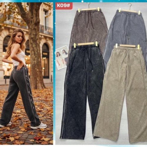 Штаны спорт Dorimodes (M-XL) QL09 black (деми) Dorimodes QL09 black