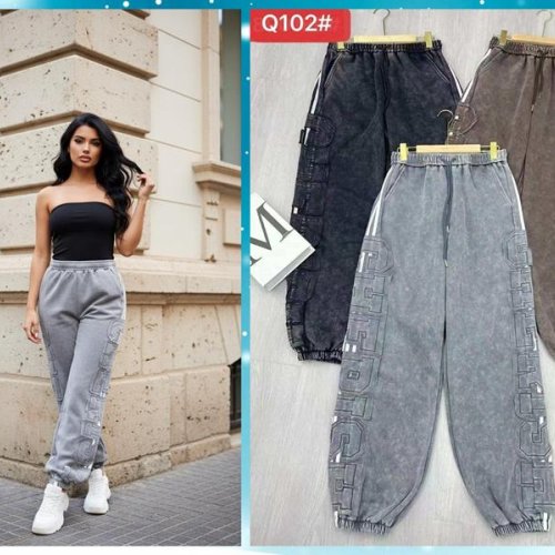 Штаны спорт Dorimodes (M-XL) QL102 brown (деми) Dorimodes QL102 brown