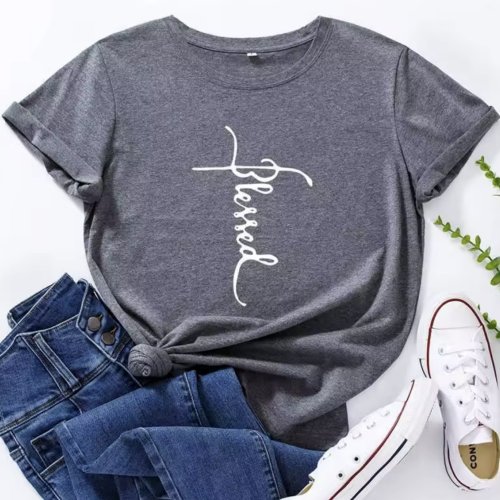 Футболка ALIA (M-3XL) AL9 grey (лето) ALIA AL9 grey