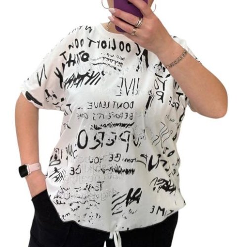 Футболка LeVisha (54-64) 25084 white (лето) LeVisha 25084 white