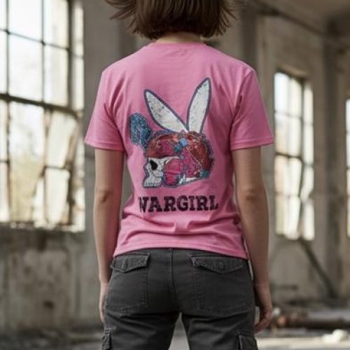 Футболка Madoka (M-3XL) 1333 pink (лето) Madoka 1333 pink