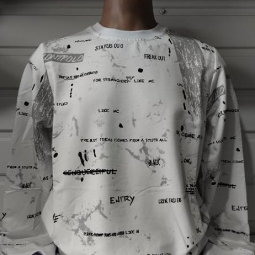 Свитер Panda (S-2XL) 1487 white (деми) Panda 1487 white
