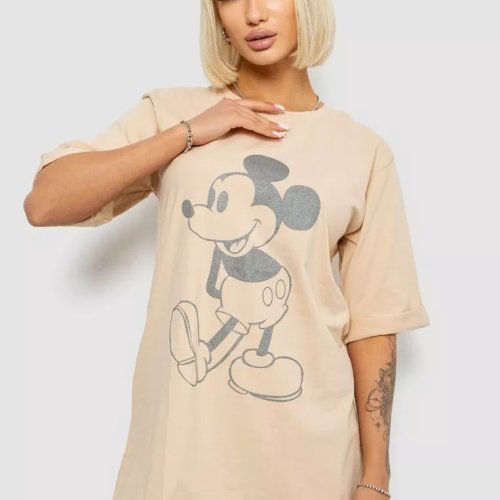 Футболка Seven Group (S-M) 1023 beige (лето) Seven Group 1023 beige