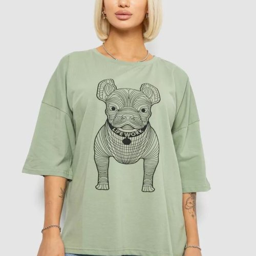 Футболка Seven Group (4XL-5XL) 3008 mint (лето) Seven Group 3008 mint