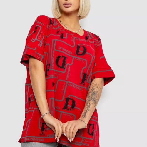 Футболка Seven Group (4XL-5XL) 4016 red (лето) Seven Group 4016 red