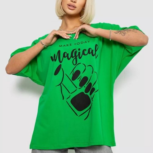 Футболка Seven Group (2XL-4XL) 6605 green (лето) Seven Group 6605 green
