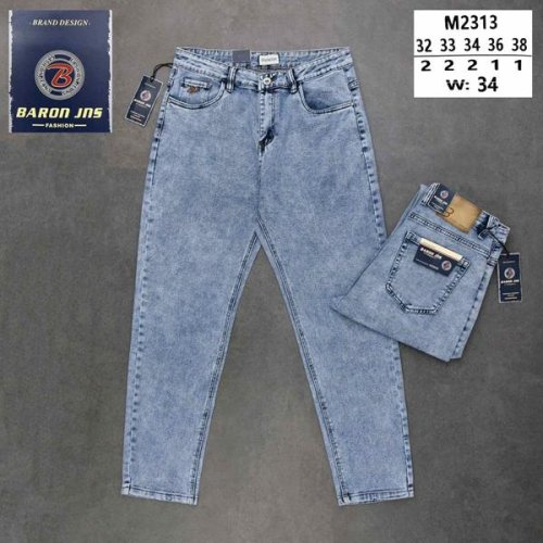 Джинсы Baron Jeans (32-38) M2313 l.blue (деми) Baron Jeans M2313 l.blue