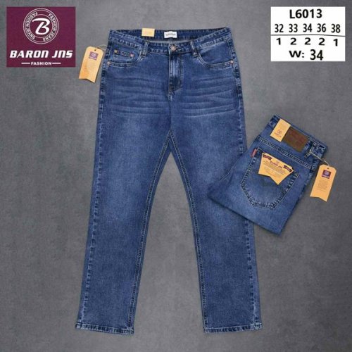 Джинсы Baron Jeans (32-38) L6013 blue (деми) Baron Jeans L6013 blue