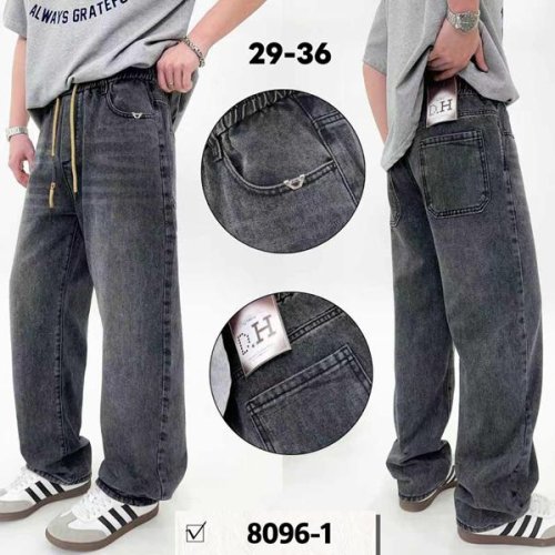 Джинсы Baron Jeans (29-36) 8096-1 d.grey (деми) Baron Jeans 8096-1 d.grey