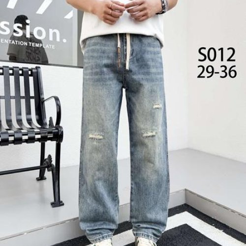 Джинсы Baron Jeans (29-36) S012 l.blue (деми) Baron Jeans S012 l.blue