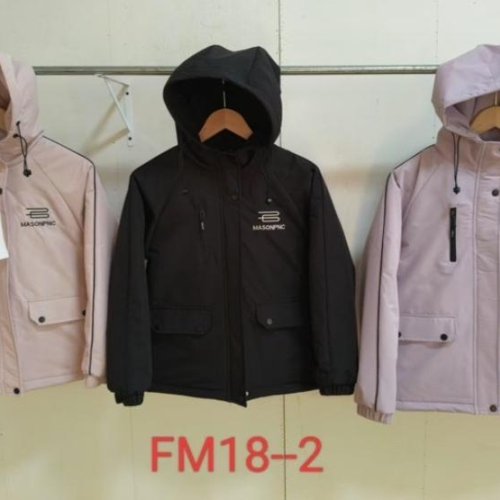 Куртка Farbique (130-170) FM18-2 black (деми) Farbique FM18-2 black
