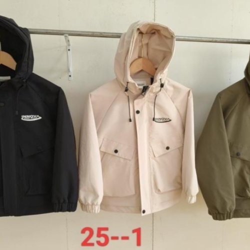 Куртка Farbique (130-170) FM25-1 black (деми) Farbique FM25-1 black