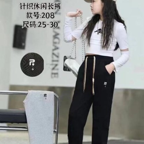 Штаны спорт Farbique (25-30) 208 black (деми) Farbique 208 black