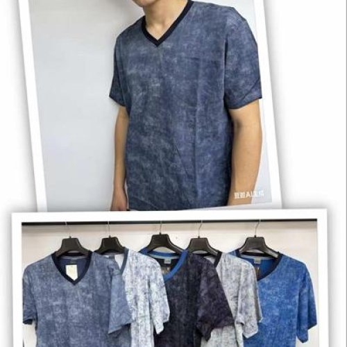 Футболка Lina (6XL-7XL) 08B mix (лето) Lina 08B mix