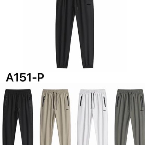 Штаны спорт LiOpt (M-3XL) A151P l.grey (деми) LiOpt A151P l.grey