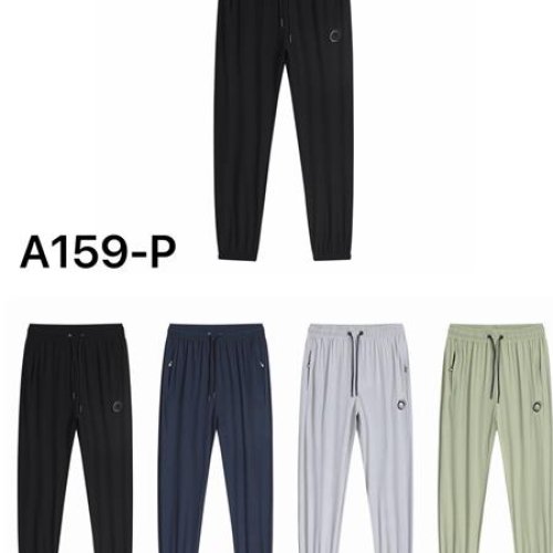 Штаны спорт LiOpt (M-3XL) A159P l.grey (деми) LiOpt A159P l.grey