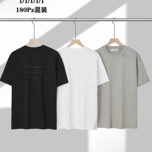 Футболка LiOpt (S-2XL) 1693J black (лето) LiOpt 1693J black
