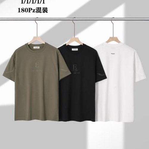 Футболка LiOpt (S-2XL) 1687J black (лето) LiOpt 1687J black