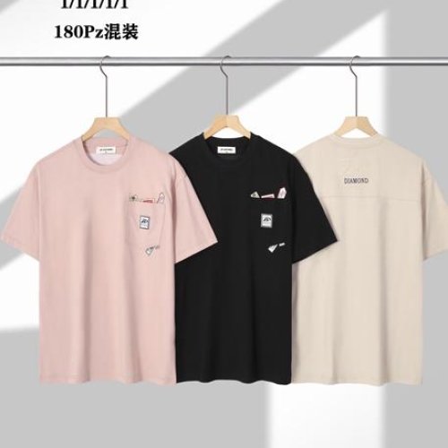 Футболка LiOpt (S-2XL) 1679J black (лето) LiOpt 1679J black