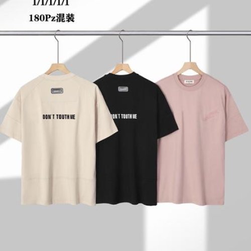 Футболка LiOpt (S-2XL) 1681J beige (лето) LiOpt 1681J beige