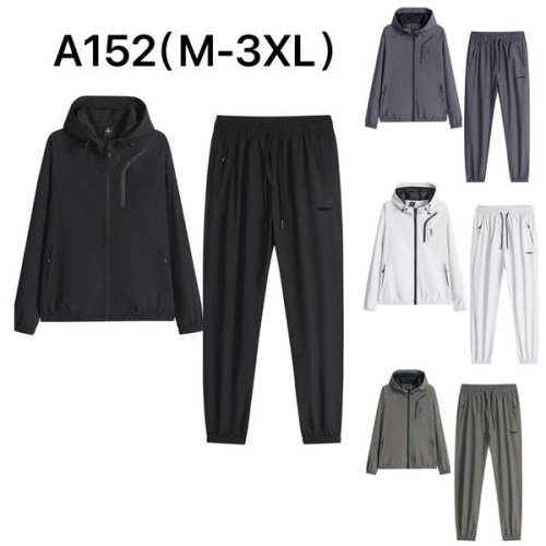 Костюм спорт LiOpt (M-3XL) A152 l.grey (деми) LiOpt A152 l.grey