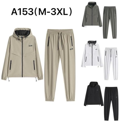 Костюм спорт LiOpt (M-3XL) A153 black (деми) LiOpt A153 black