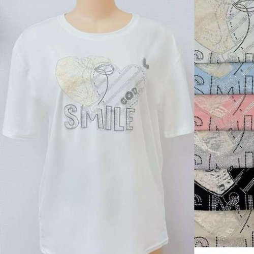 Футболка LiOpt (5XL-6XL) 2630 mix (лето) LiOpt 2630 mix