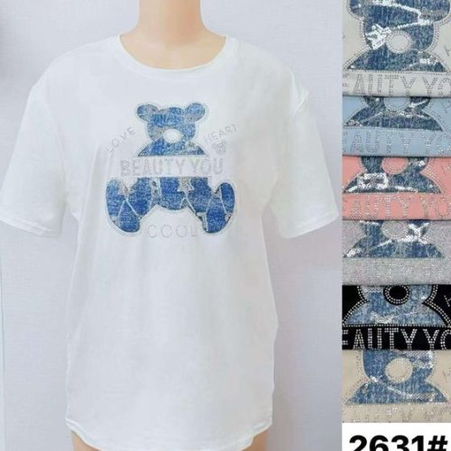 Футболка LiOpt (5XL-6XL) 2631 mix (лето) LiOpt 2631 mix