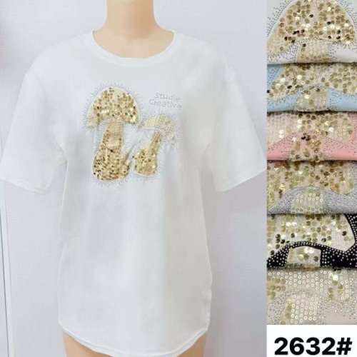 Футболка LiOpt (5XL-6XL) 2632 mix (лето) LiOpt 2632 mix