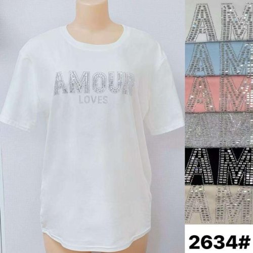 Футболка LiOpt (5XL-6XL) 2634 mix (лето) LiOpt 2634 mix