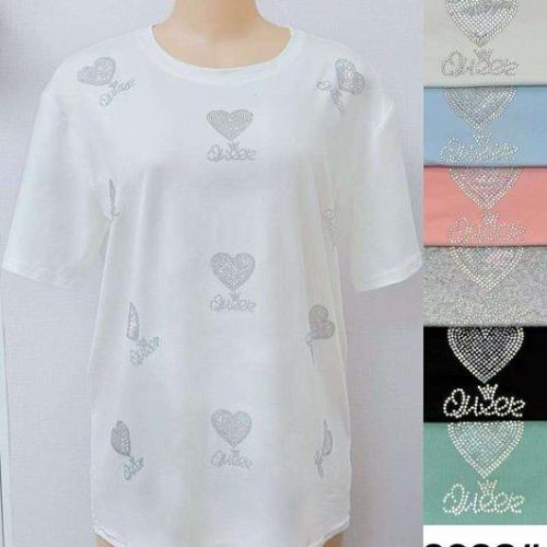 Футболка LiOpt (5XL-6XL) 2638 mix (лето) LiOpt 2638 mix