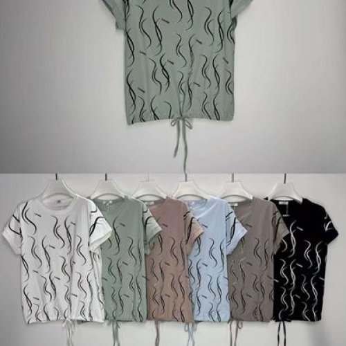 Футболка LiOpt (5XL-6XL) 26-12 mix (лето) LiOpt 26-12 mix