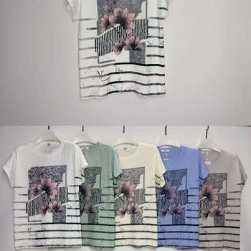 Футболка LiOpt (5XL-6XL) 26-05 mix (лето) LiOpt 26-05 mix