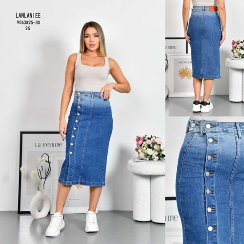 Юбка Lolo Blues (25-30) 9063 blue (лето) Lolo Blues 9063 blue