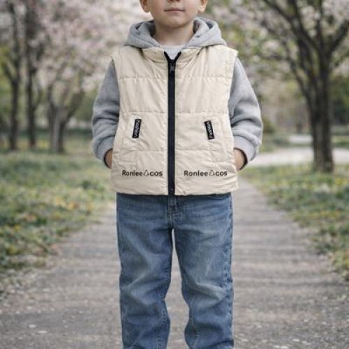 Жилетка Major (74-104) 6M-18 apricot (деми) Major 6M-18 apricot