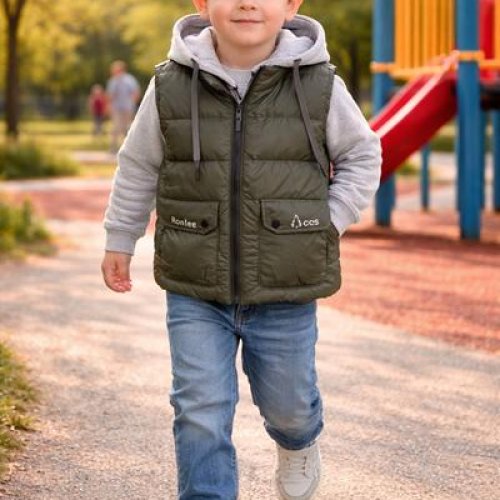 Жилетка Major (86-116) 6M-16 khaki (деми) Major 6M-16 khaki