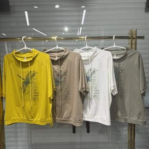 Футболка DGMD (L-5XL) E26135 yellow (лето) DGMD E26135 yellow