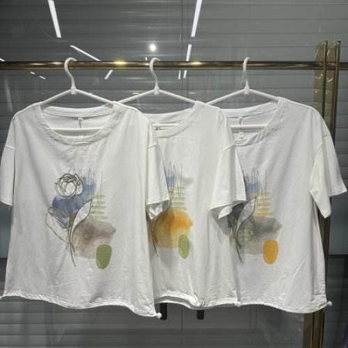 Футболка DGMD (3XL-8XL) E26026 white-beige (лето) DGMD E26026 white-beige