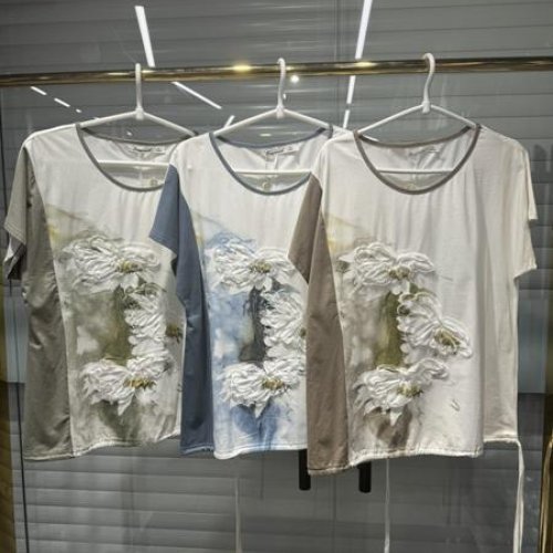 Футболка DGMD (XL-6XL) E26021 white-khaki (лето) DGMD E26021 white-khaki