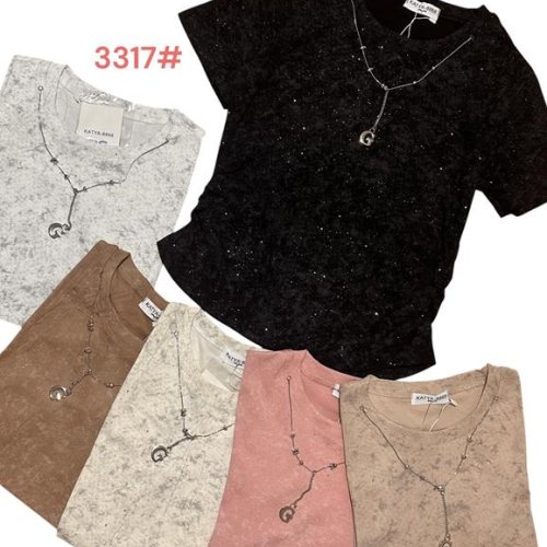 Футболка DGMD (42-48) 3317 mix (лето) DGMD 3317 mix